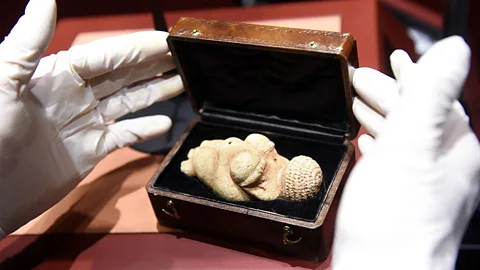 Getty Images One theory is that the Venus of Willendorf represents an Ice Age "queen", who acted as a symbol of survival (Credit: Getty Images)
