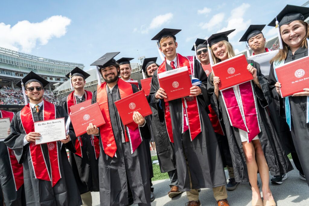 Ohio State is among the schools with the happiest freshmen. Source: Ohio State University