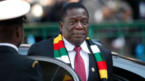 Getty Images Emmerson Mnangagwa