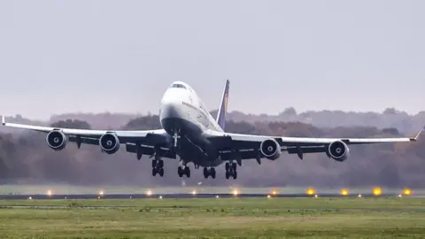 AFP Lufthansa jet taking off, file pic 3 Nov 20
