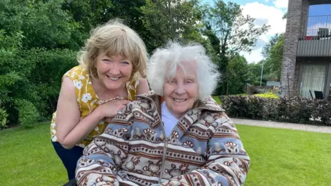 Cathie Russell Cathie Russell and her mother