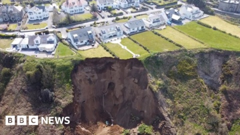 Size of Wales may change due to coastal erosion