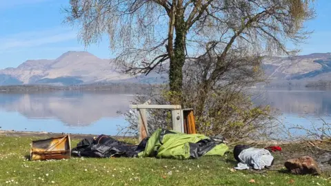 Loch Lomond & The Trossachs National Park Rubbish