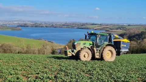 Abi Irwin tractor