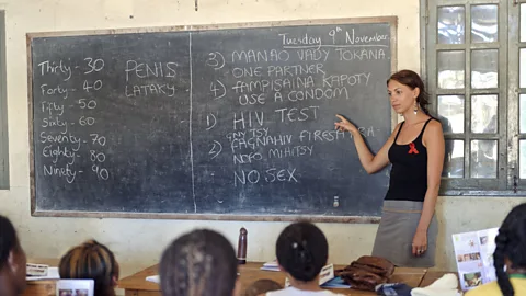 Sexual education in developing countries is promoting the use of female condoms (Science Photo Library)