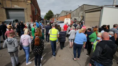 Mal McCann/pacemaker dump protest