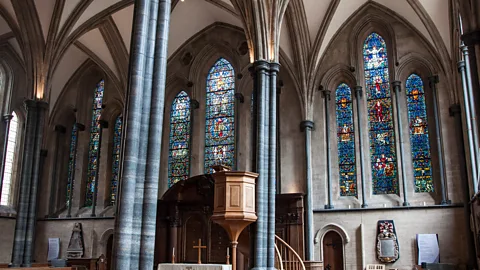 Amanda Ruggeri After its popularity peaked shortly after the Da Vinci Code, Temple Church today is peaceful once more (Credit: Amanda Ruggeri)