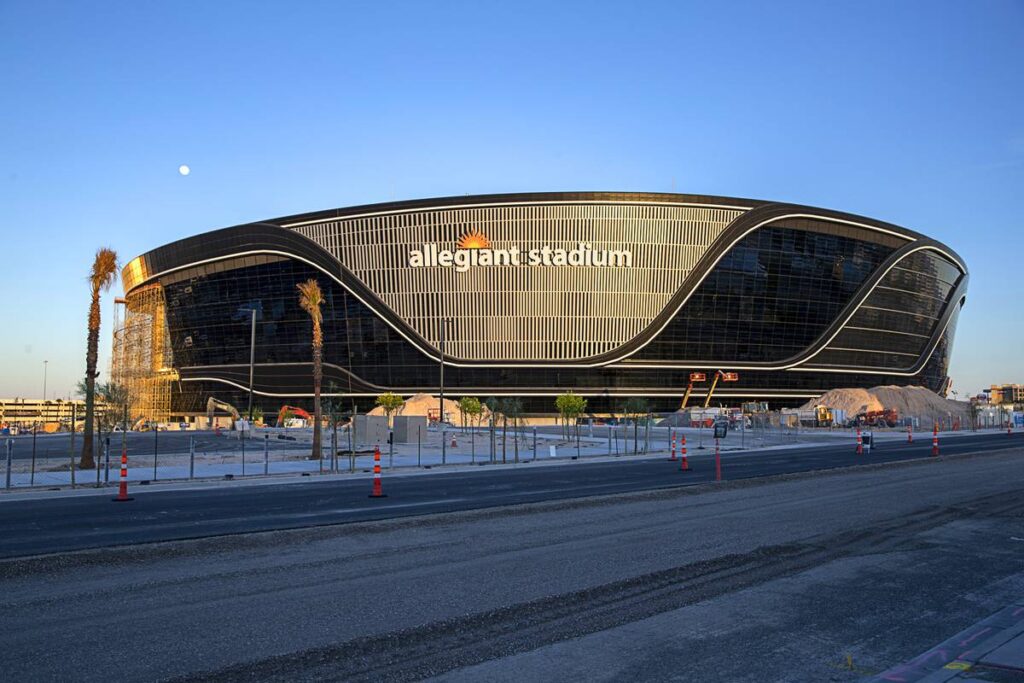 Builders overcome remarkable challenges to deliver Allegiant Stadium Builders overcome remarkable challenges to deliver Allegiant Stadium