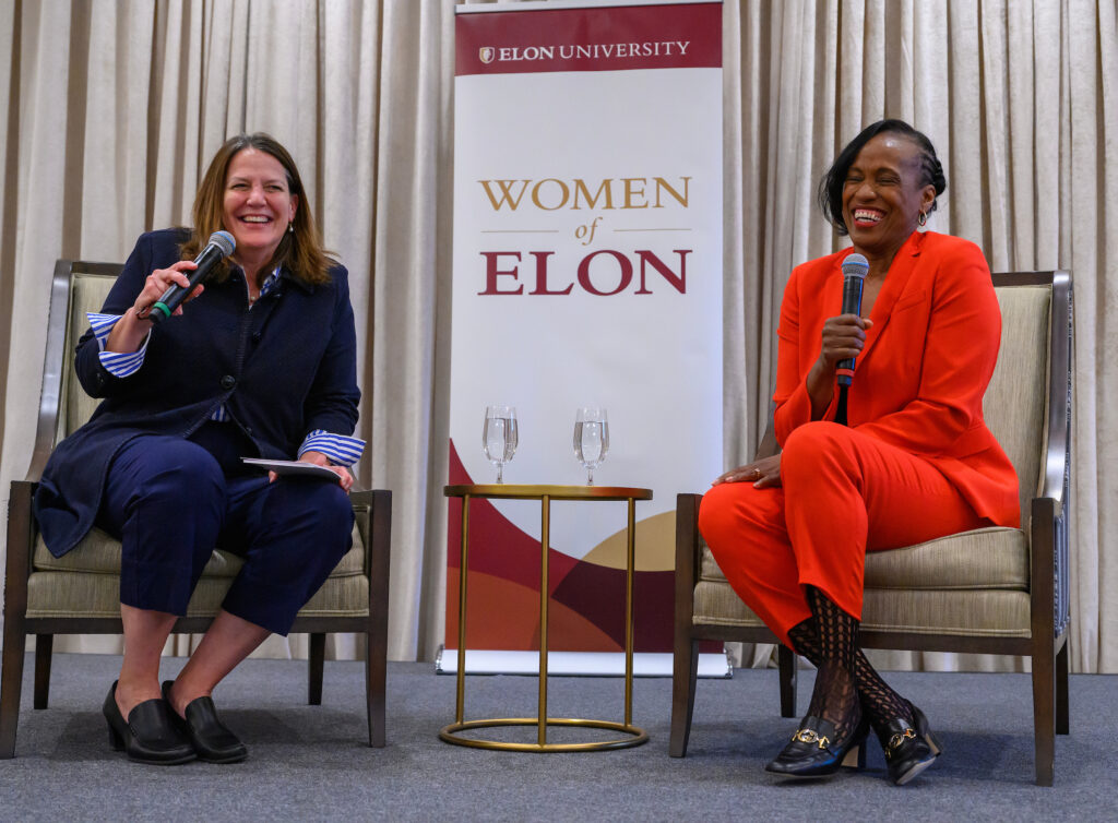 Jackie Joyner-Kersee shares about value of philanthropy during inaugural Women of Elon Weekend | Today at Elon Jackie Joyner-Kersee shares about value of philanthropy during inaugural Women of Elon Weekend | Today at Elon