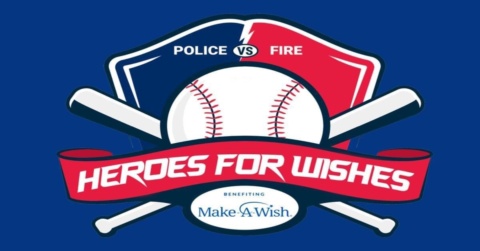 Heroes For Wishes Softball Game Unites Police and Firefighters in Granting Life-Changing Wishes