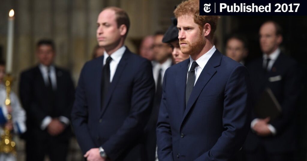 Prince Harry Says He Sought Counseling Over His Mother’s Death