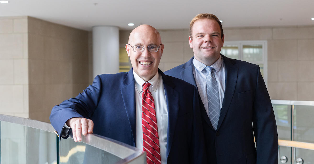 From engineering to ECMO, 2-time UK alum is mentor for all in College of Medicine