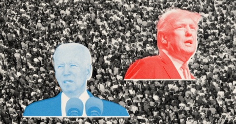 Trump and Biden about even on providing moral leadership – Deseret News