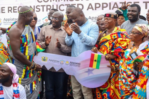 Appiatse Reconstruction Community Project: Bawumia commissions 124 housing units