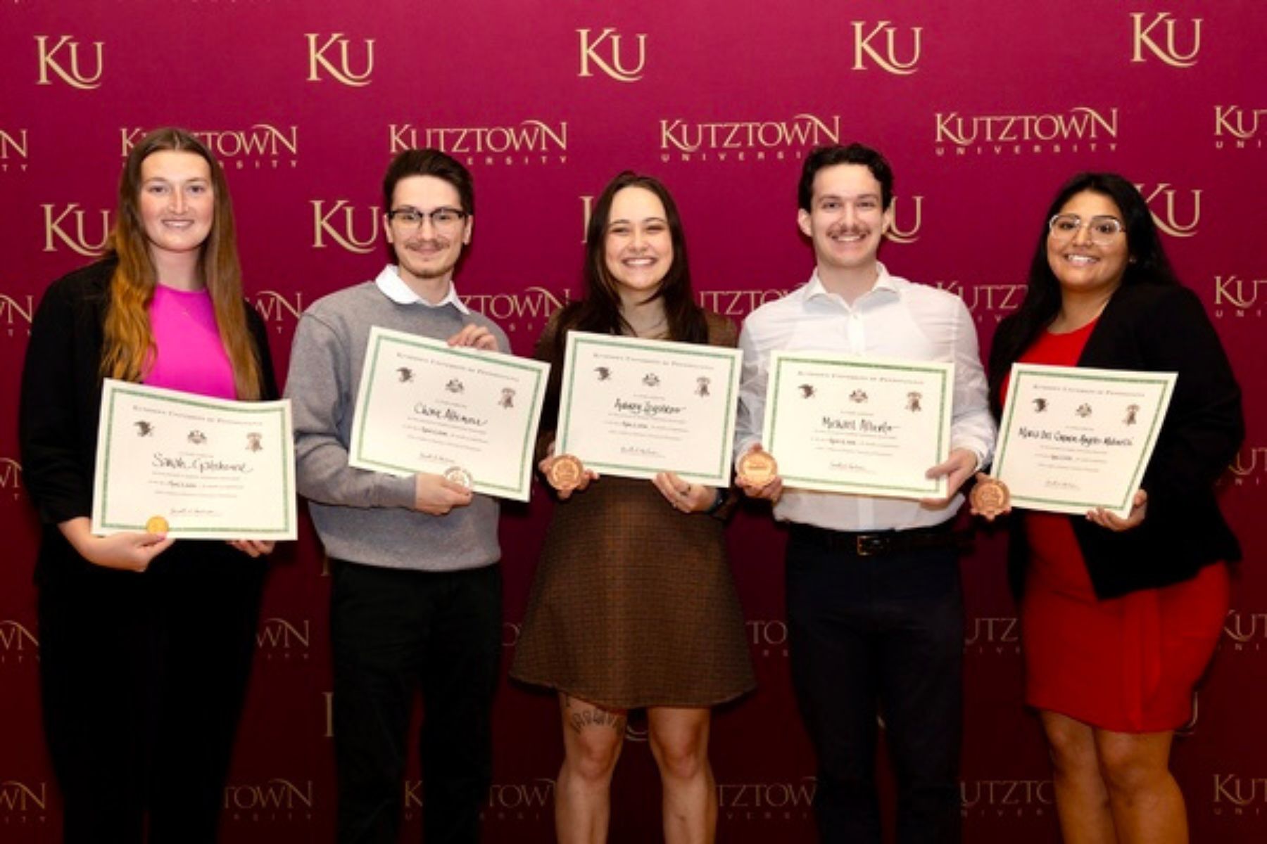 Kutztown University presents 2024 Chambliss Student Academic Achievement Awards