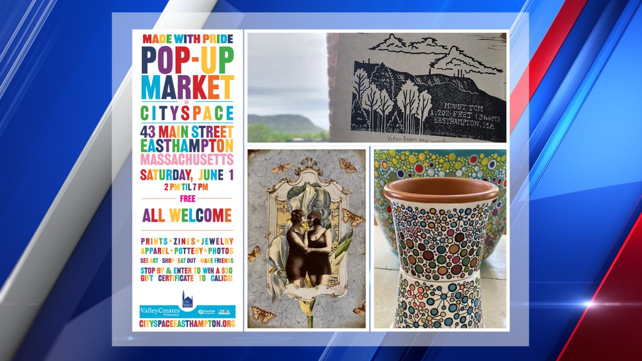 ‘Made With Pride’ pop-up market to showcase creative talent in Easthampton