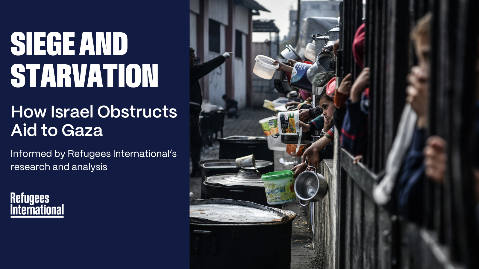 Siege and Starvation: How Israel Obstructs Aid to Gaza