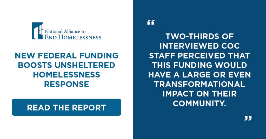 New Federal Funding Boosts Unsheltered Homelessness Response