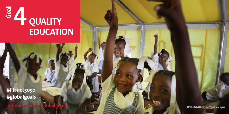 In focus: Women and the Sustainable Development Goals (SDGs): SDG 4: Quality education In focus: Women and the Sustainable Development Goals (SDGs): SDG 4: Quality education