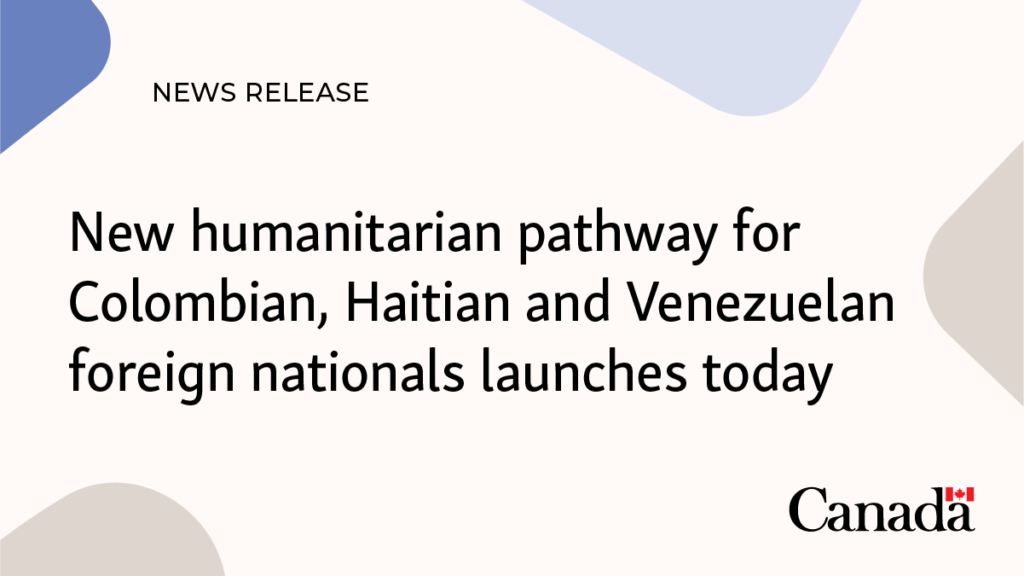 Canada continues humanitarian effort for people in the Americas Canada continues humanitarian effort for people in the Americas