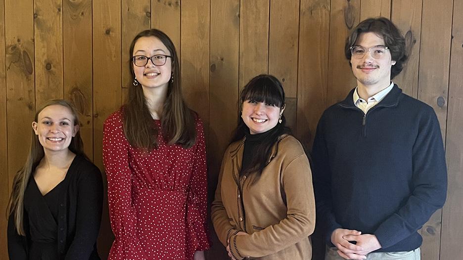 Arts at Hayfield presents academic awards to Penn State Wilkes-Barre students