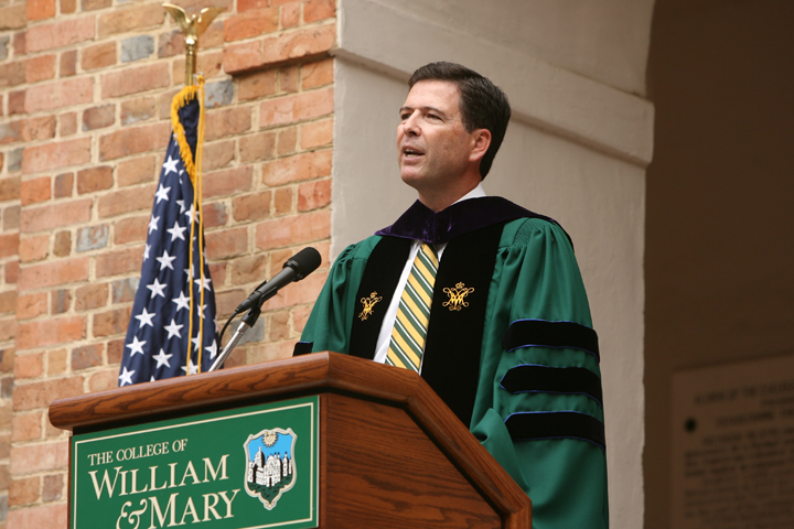 Former FBI Director James B. Comey ’82 to co-teach course on ethical leadership Former FBI Director James B. Comey ’82 to co-teach course on ethical leadership