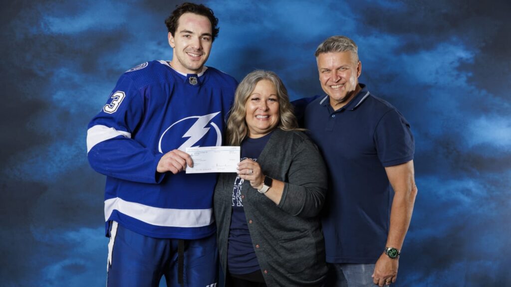 Michelle & Steve Kiefer honored as Lightning Community Hero