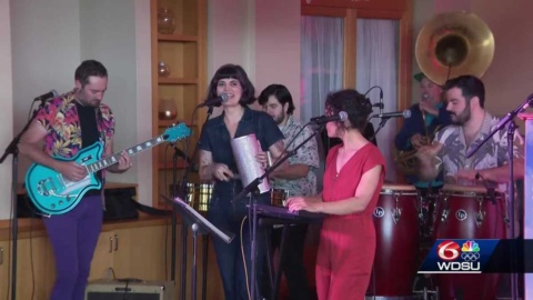 New Orleans Jazz Festival celebrating Colombian culture