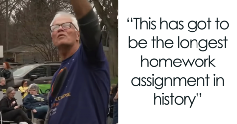 Teacher Delivers On Solar Eclipse Pact Made With Students Almost Five Decades Ago