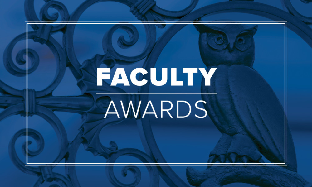 Faculty lauded for research and service contributions Faculty lauded for research and service contributions