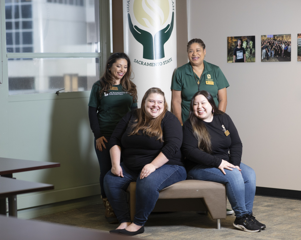 Through Guardian Scholars, Sac State pushes to make higher education more accessible to students who experienced foster care or homelessness Through Guardian Scholars, Sac State pushes to make higher education more accessible to students who experienced foster care or homelessness