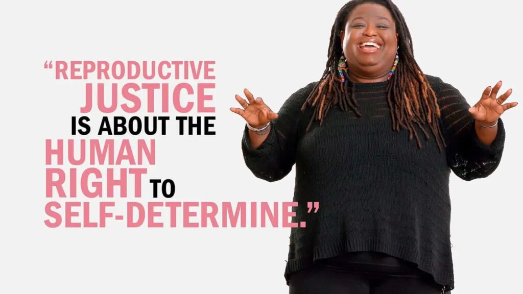 Reproductive justice is the right to self-determine, featuring Monica Simpson of SisterSong Reproductive justice is the right to self-determine, featuring Monica Simpson of SisterSong