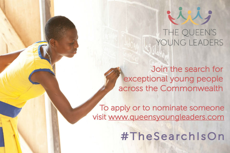 Launch of the The Queen’s Young Leaders Programme