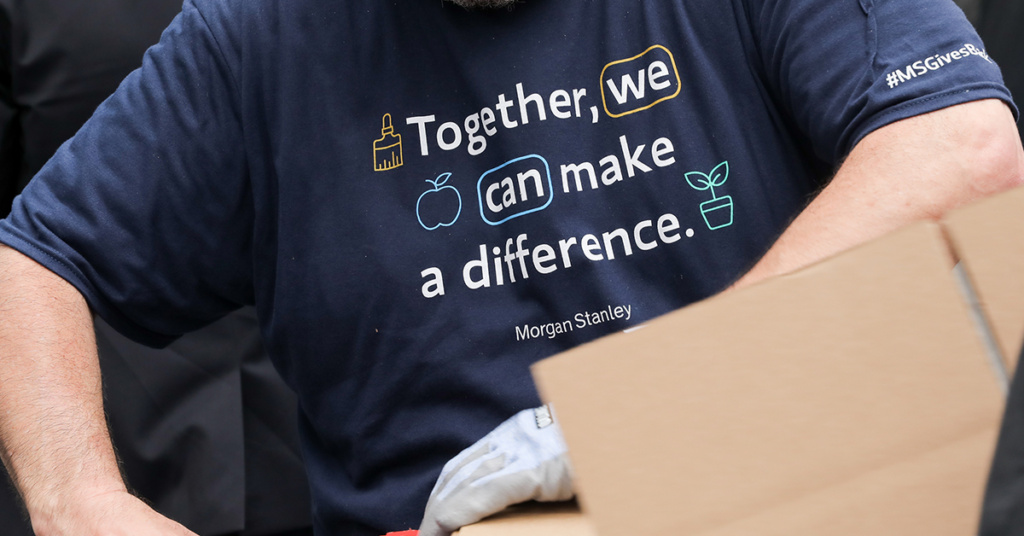 Giving Back | Morgan Stanley