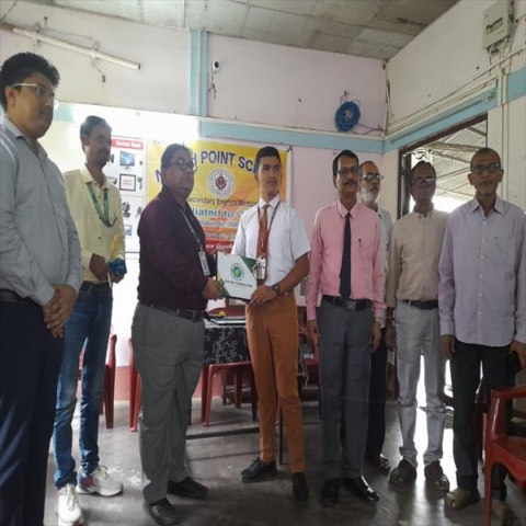 tripura gramin bank recognizes academic achievement of meritorious student