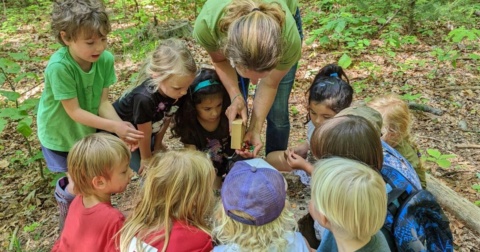 Blue Mountain School focus is on finishing outdoor lab