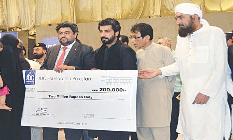 Philanthropist gives Rs2m aid for each dead of Paretabad blast tragedy – Newspaper