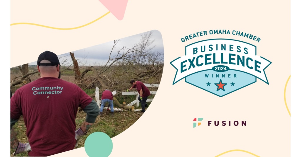 Fusion Honored with Philanthropy Award from Greater Omaha Chamber Fusion Honored with Philanthropy Award from Greater Omaha Chamber