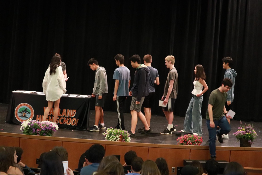WHS hosts the annual Underclassman Awards ceremony – Wayland Student Press WHS hosts the annual Underclassman Awards ceremony – Wayland Student Press
