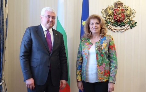 Vice President Iotova, New Turkish Ambassador Discuss Broadening Cultural Exchange