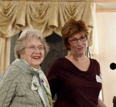 Philanthropist and activist Peggy Sharpe has died at age 96.