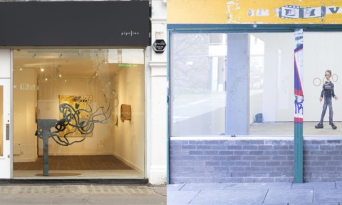 Young London commercial gallery swaps spaces with Newcastle non-profit for one month