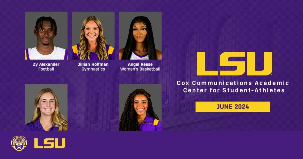 June 2024 CCACSA Student-Athletes of the Month – LSU