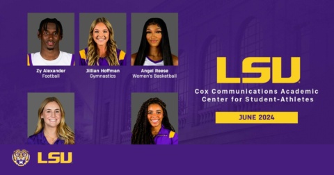June 2024 CCACSA Student-Athletes of the Month – LSU