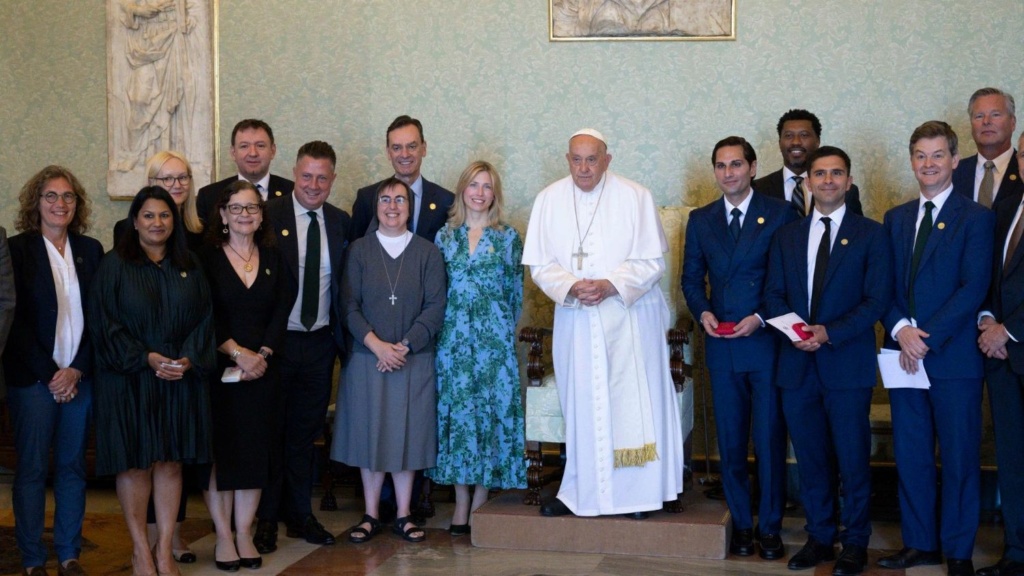 Pope to business leaders: Philanthropy is not enough Pope to business leaders: Philanthropy is not enough