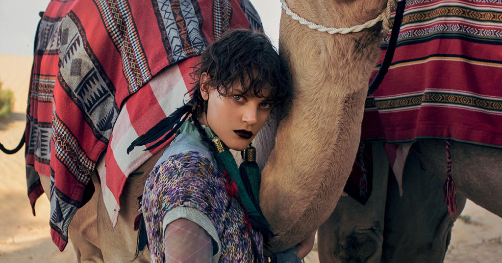 Vogue Arabia Celebrates The Year of the Camel In Its Saudi Issue Vogue Arabia Celebrates The Year of the Camel In Its Saudi Issue
