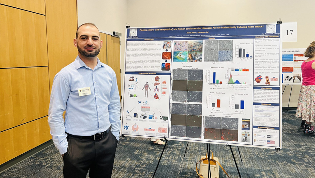 Graduate Students Present Their Work at Research and Creativity Showcase