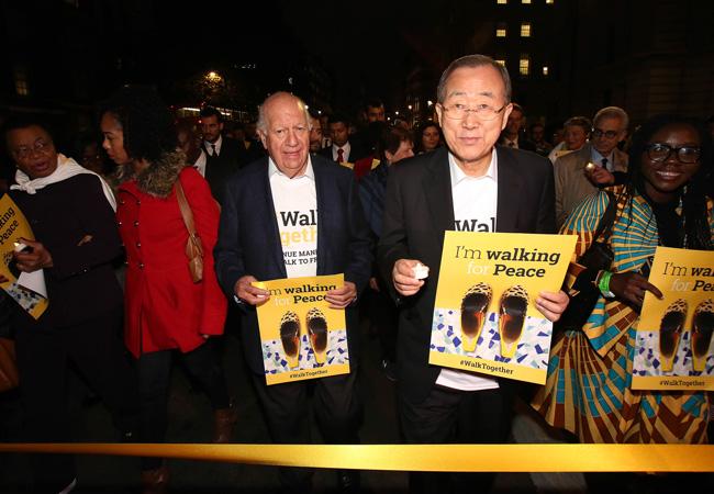 Everyone must ensure a more peaceful world for future generations