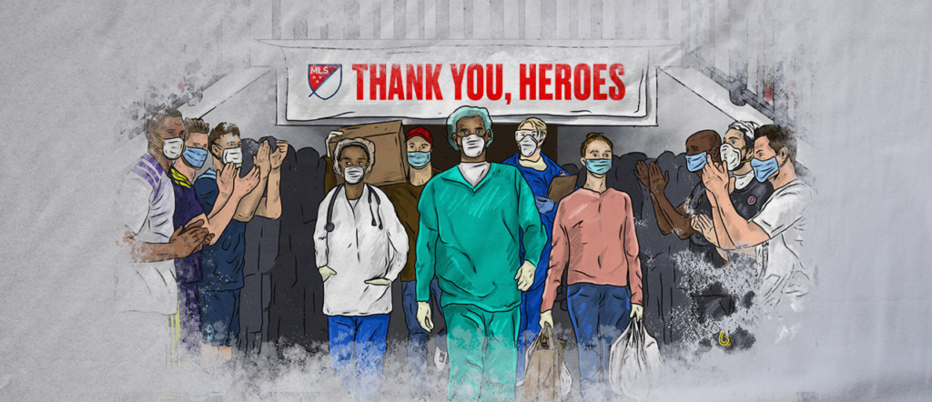 MLS Unites to Thank Frontline and Essential Workers