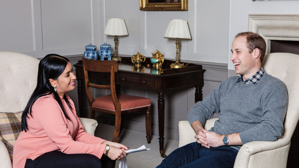 Prince William: “Seeing people overcome such adversity is incredibly moving”